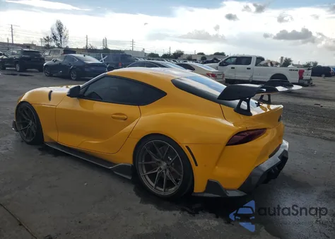 2023 Toyota Supra Base from USA, damaged, VIN WZ1DB0G04PW059661